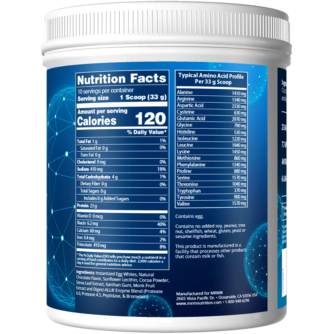 Egg White Protein - Chocolate - Image 3