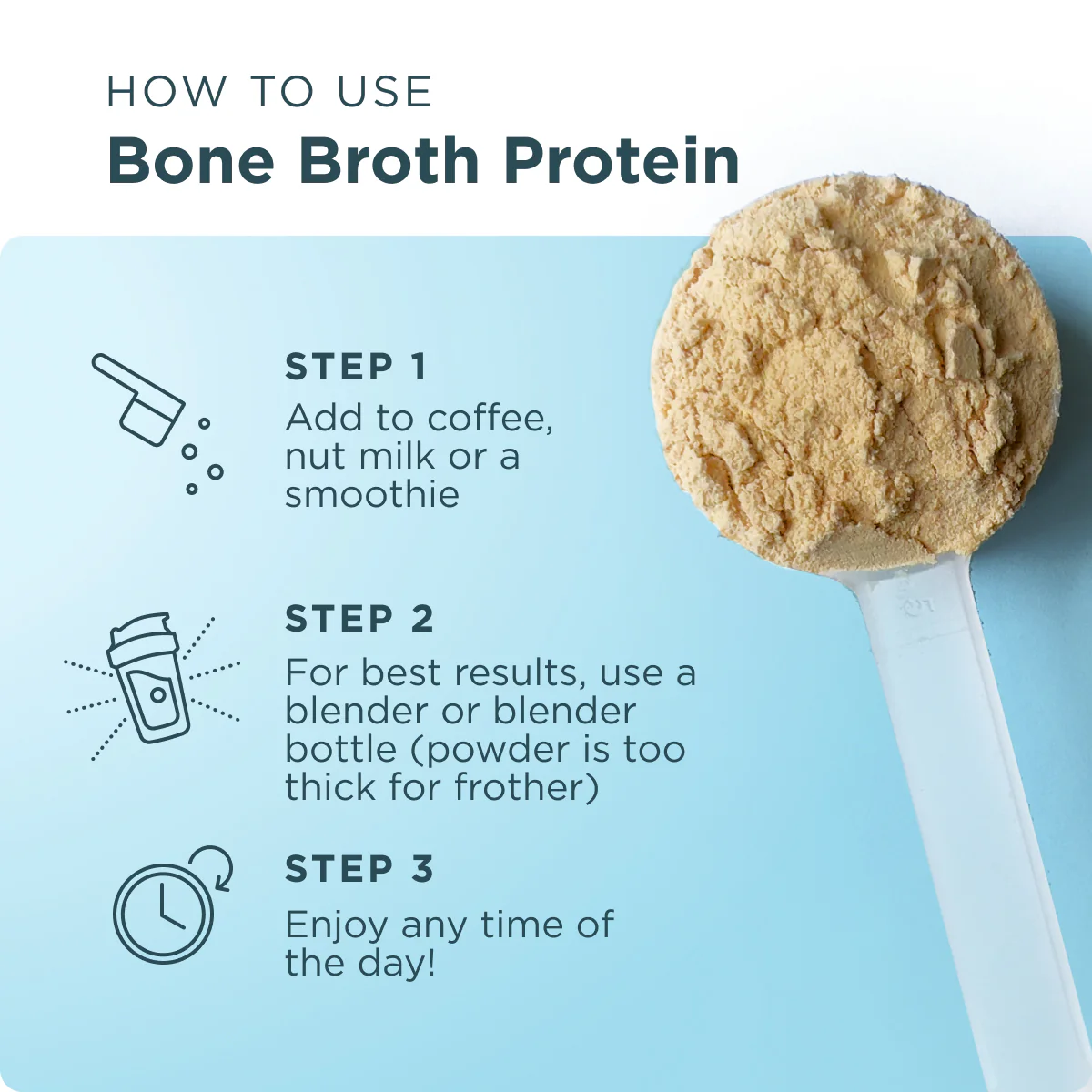 Bone Broth Protein - Vanilla - Image 5