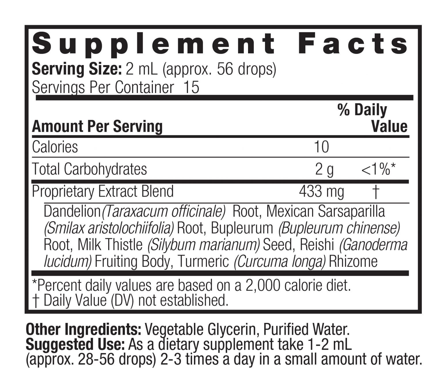 Liver Tone 1oz Alcohol Free - Image 2