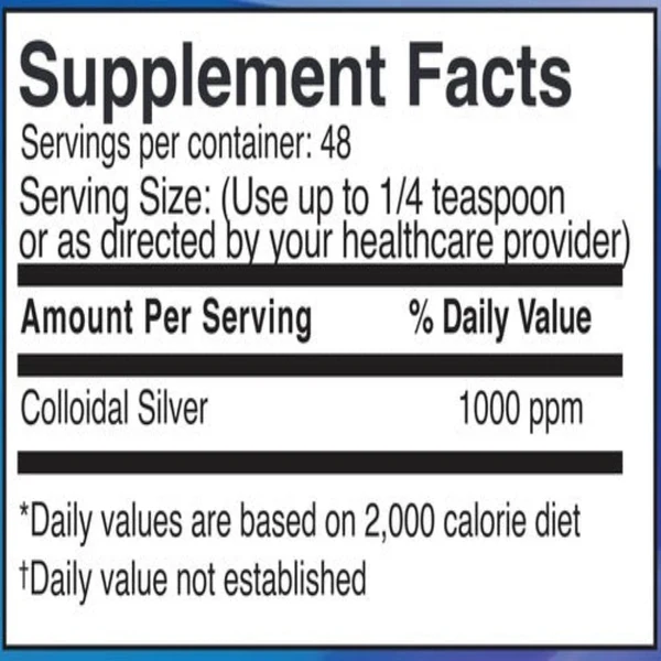 Liquid Colloidal Silver 1,000ppm - Image 2