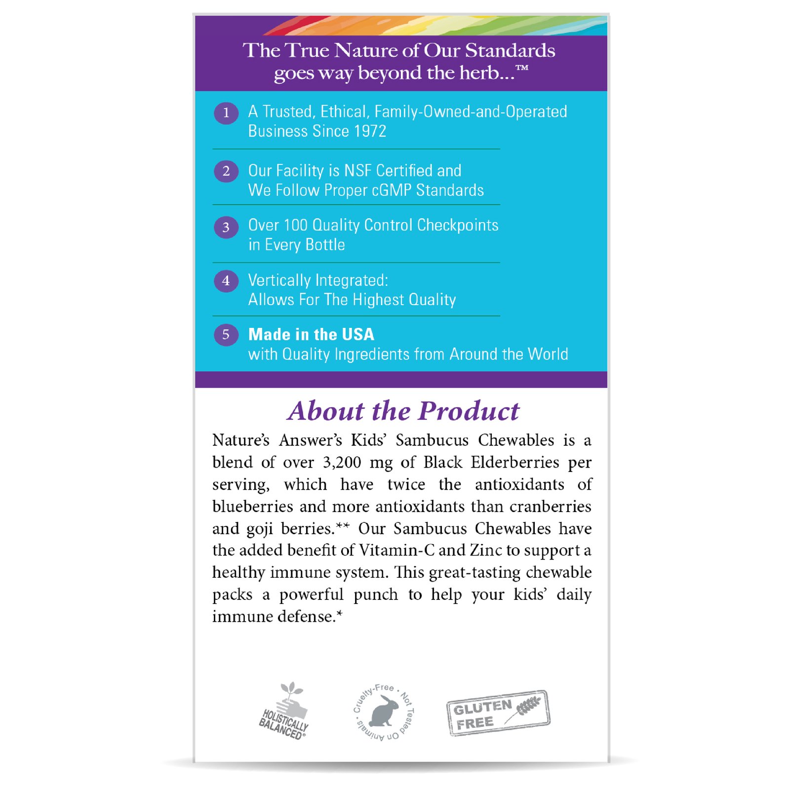 Sambucus Kids Chewable 45 - Image 5