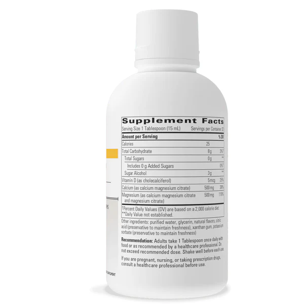 Liquid Calcium Magnesium 1:1 Berry 16 oz - Image 2