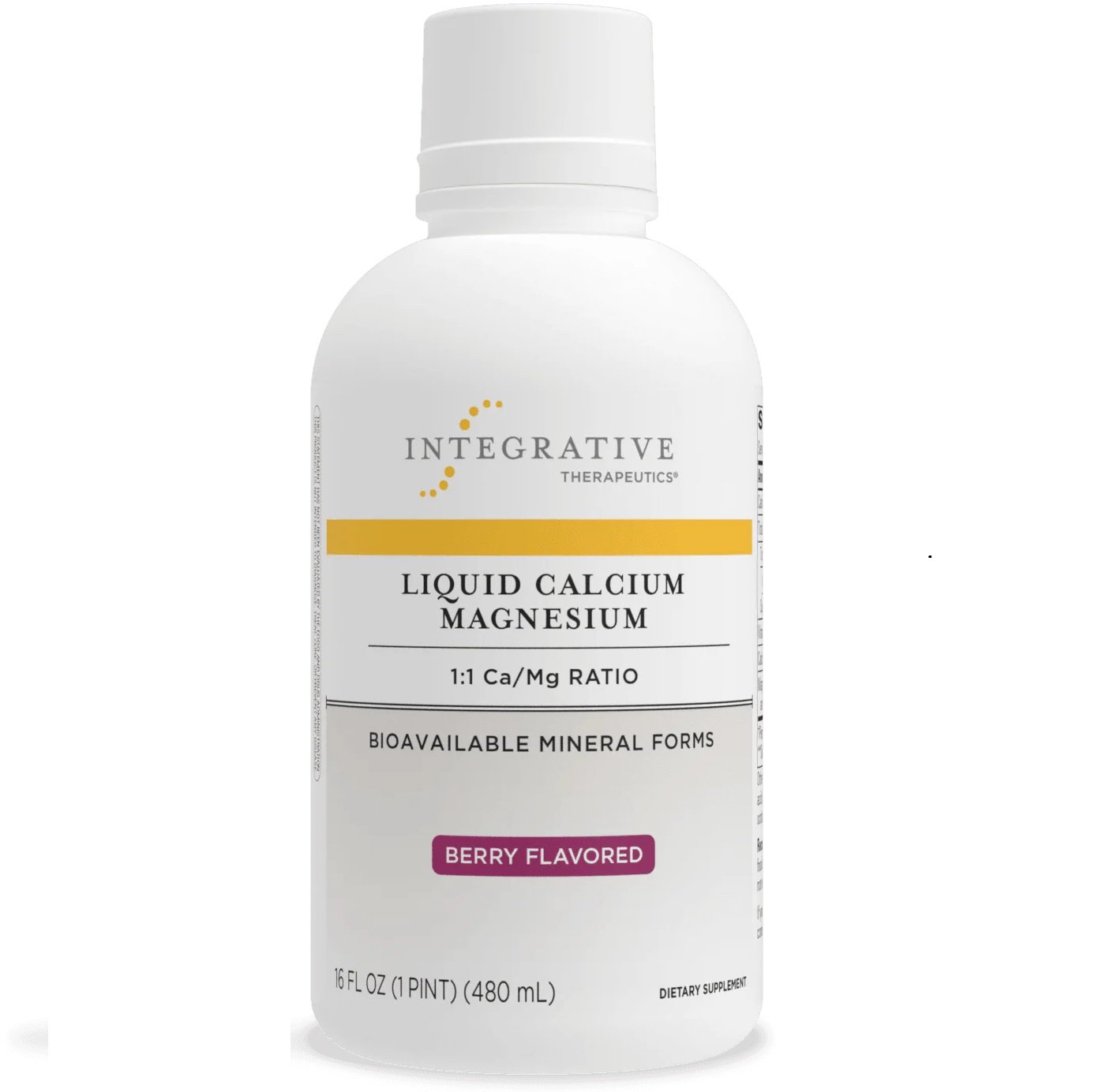Liquid Calcium Magnesium 1:1 Berry 16 oz